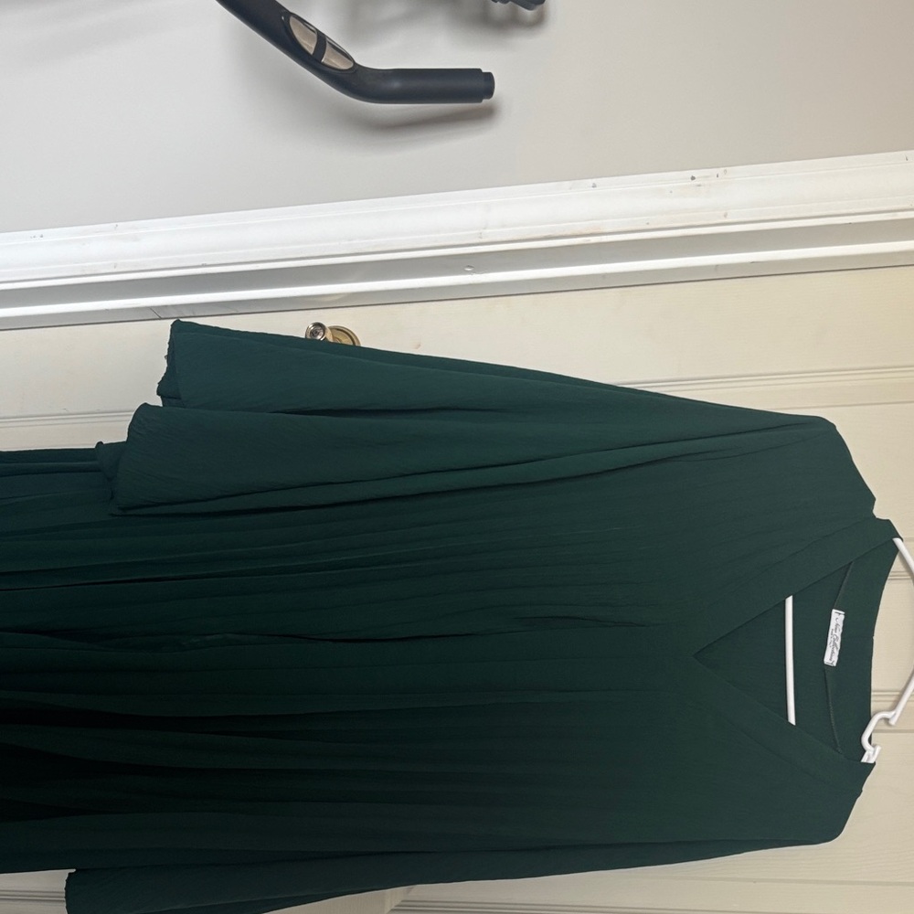 Chic Forest Green Maxi Dress
